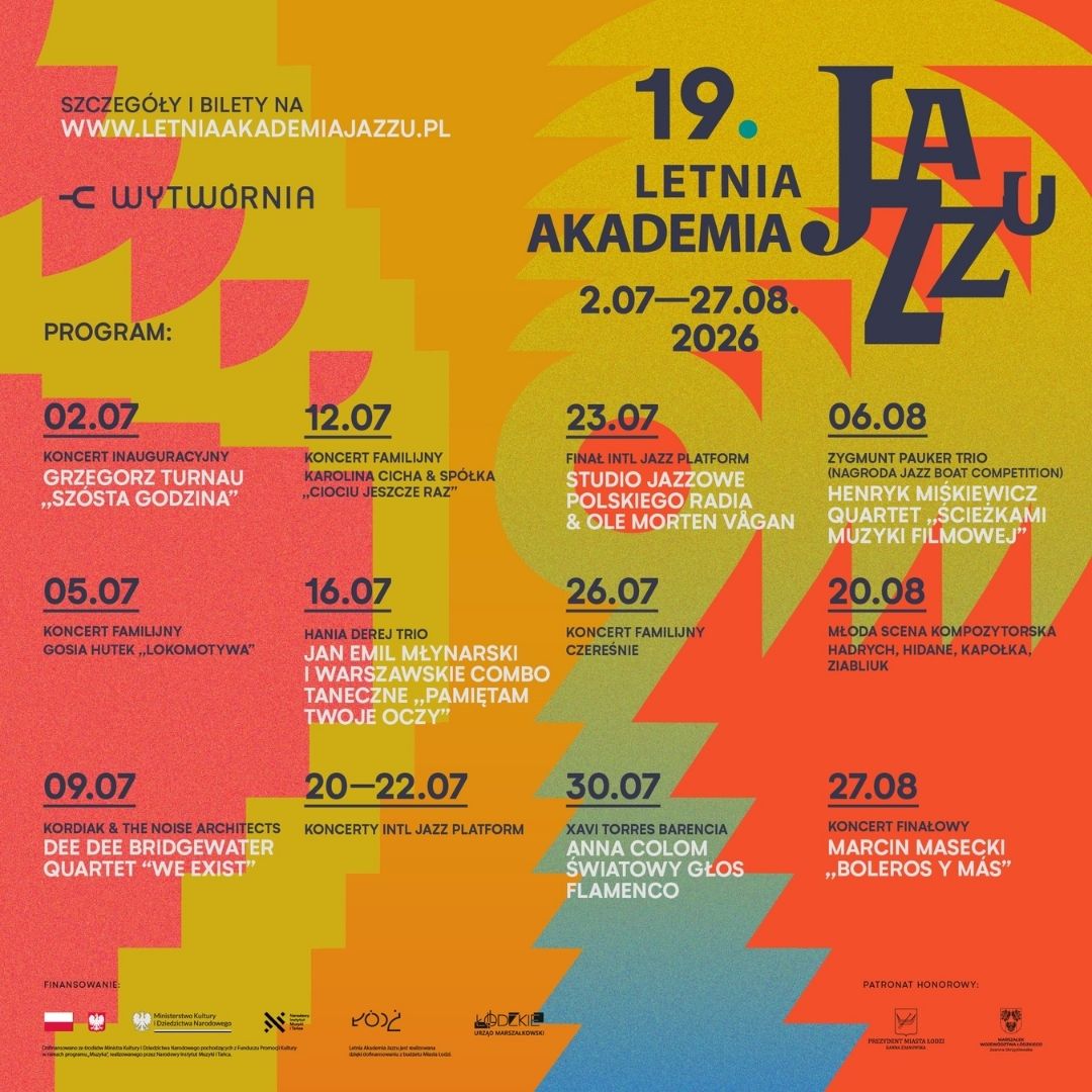 PROGRAM 19. LETNIEJ AKADEMII JAZZU