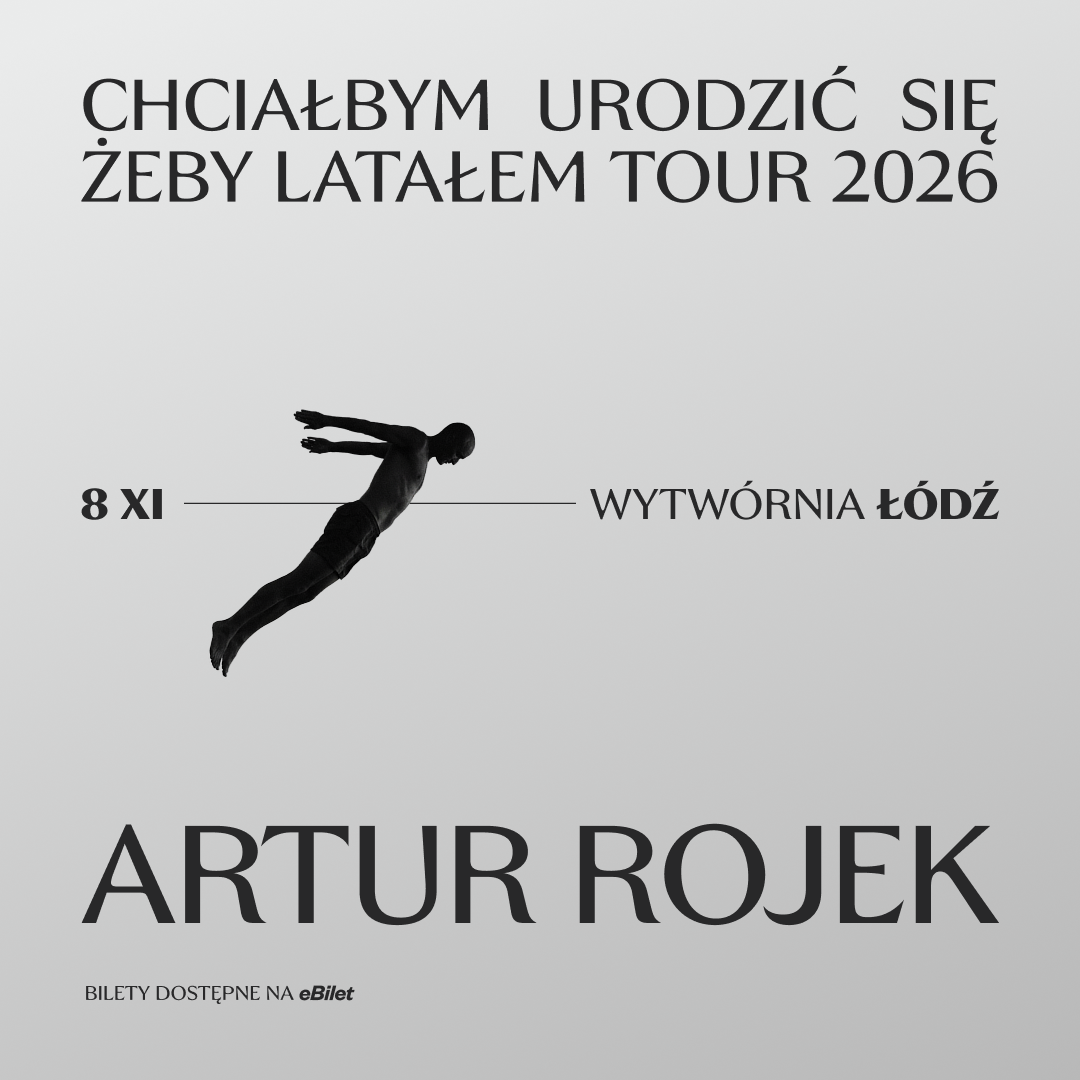 Artur Rojek „Chciałbym urodzić się żeby latałem Tour 2026”